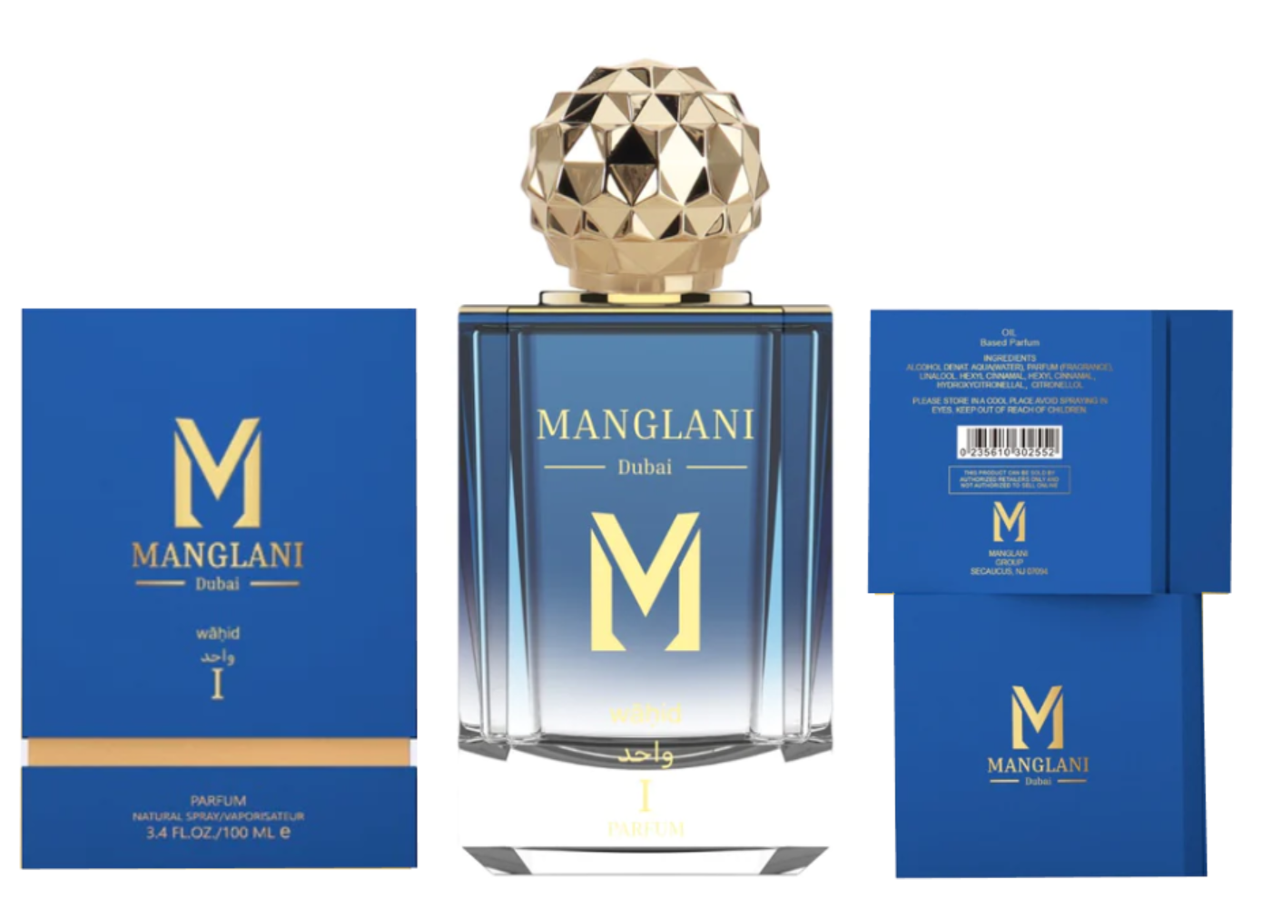 MANGLANI - I - واحد - Man - 3.4 ounce 100 ml