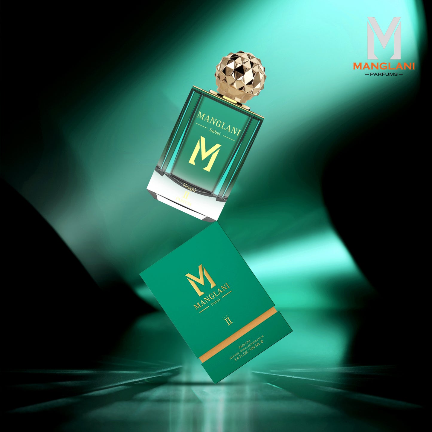 MANGLANI - II - اثنين - Man - 3.4 ounce 100 ml