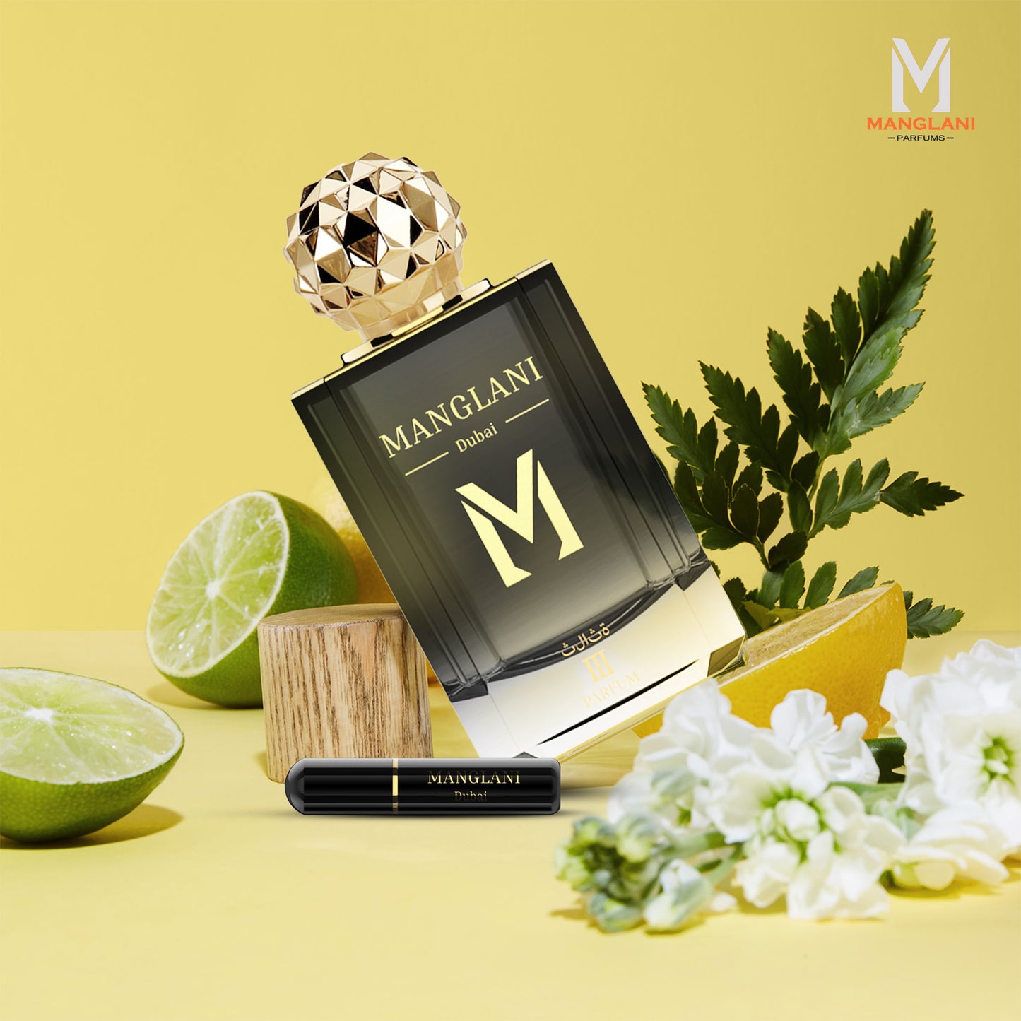 MANGLANI - III - ثلاثة - Man - 3.4 ounce 100 ml