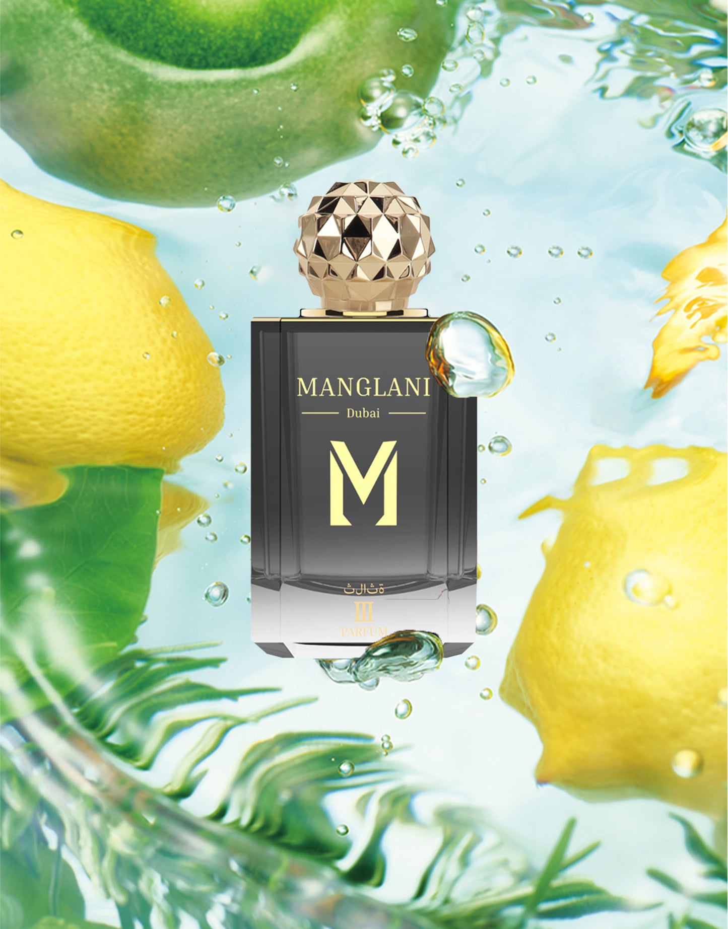 MANGLANI - III - ثلاثة - Man - 3.4 ounce 100 ml
