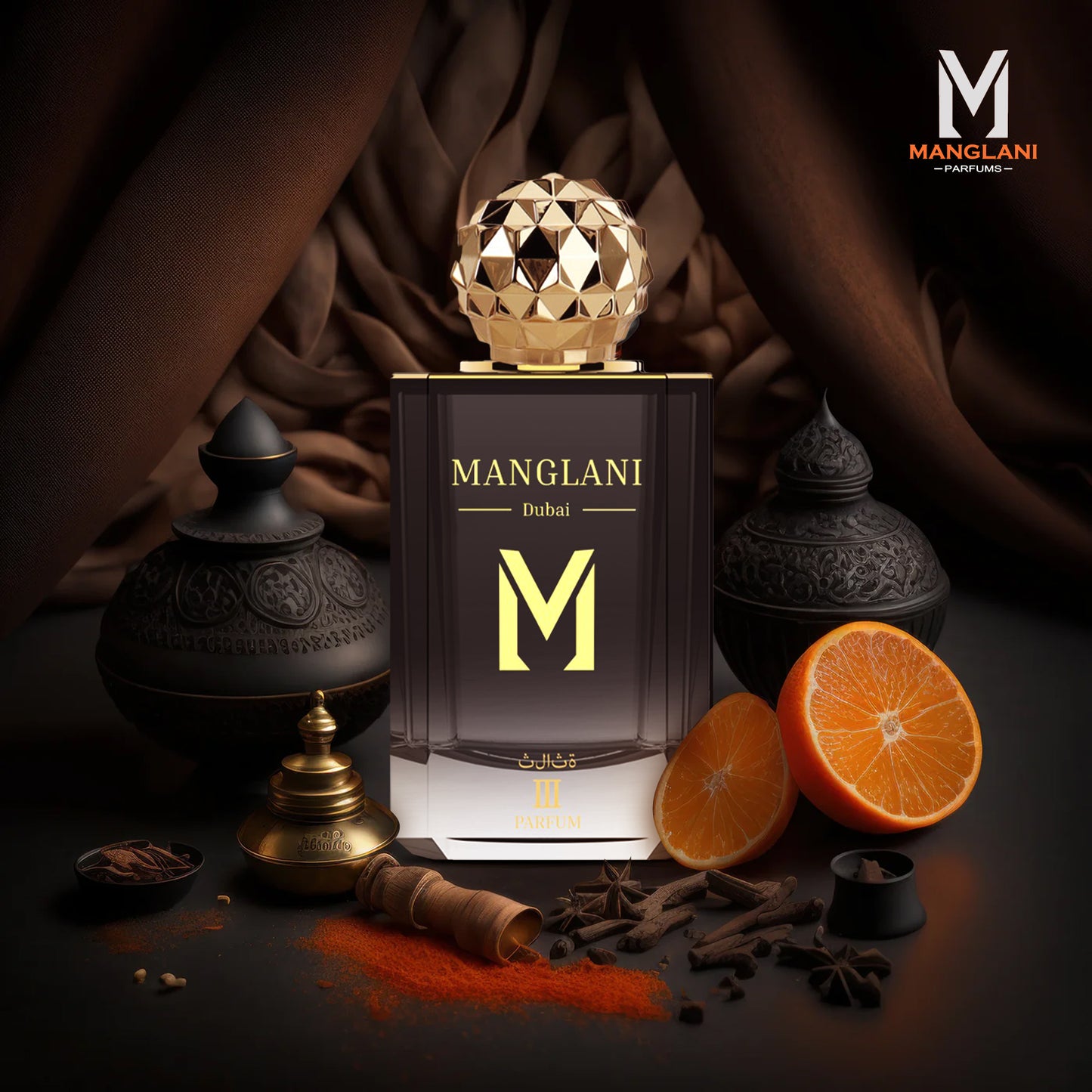 MANGLANI - III - ثلاثة - Man - 3.4 ounce 100 ml