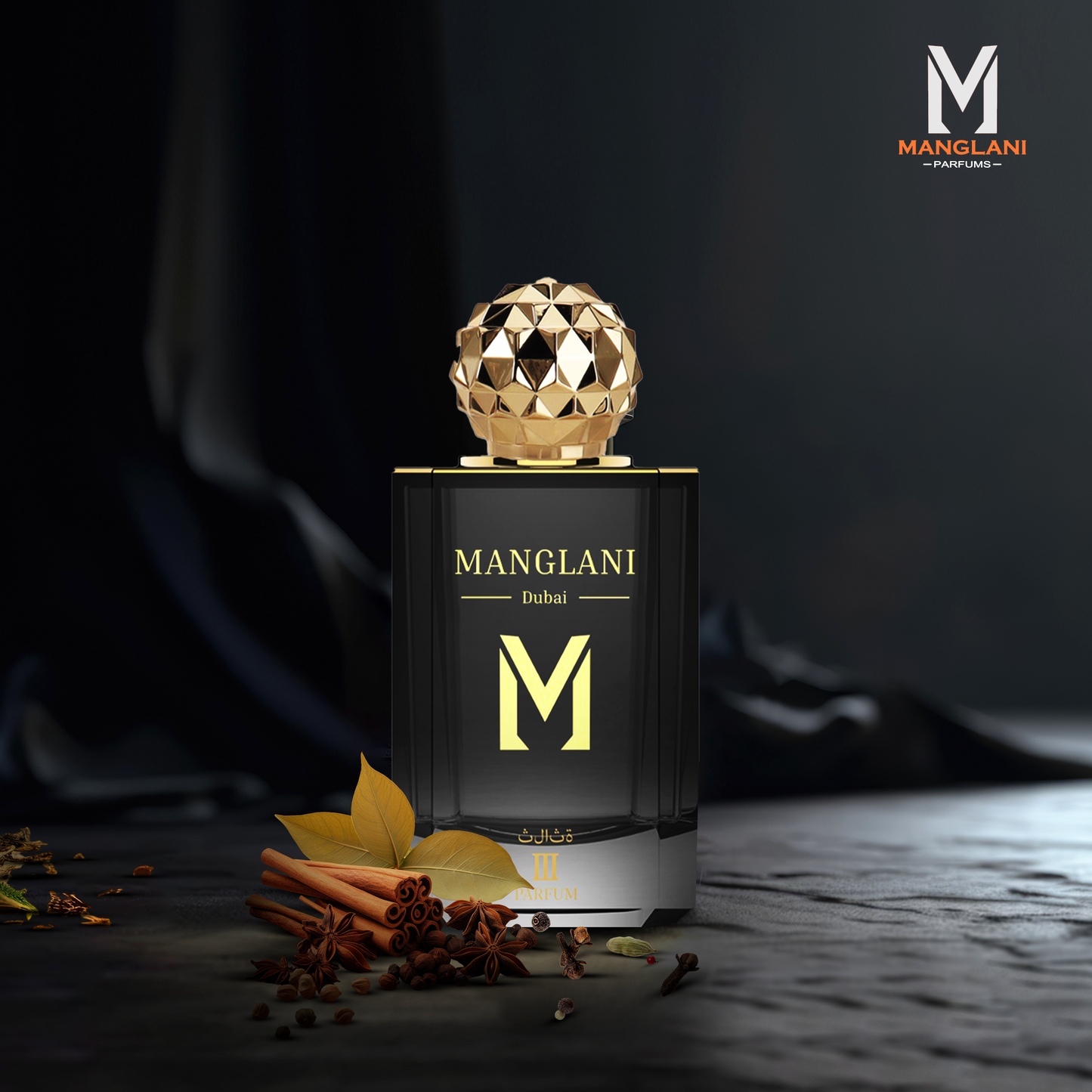 MANGLANI - III - ثلاثة - Man - 3.4 ounce 100 ml