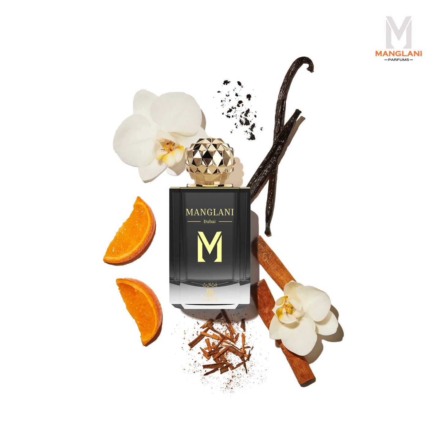 MANGLANI - III - ثلاثة - Man - 3.4 ounce 100 ml