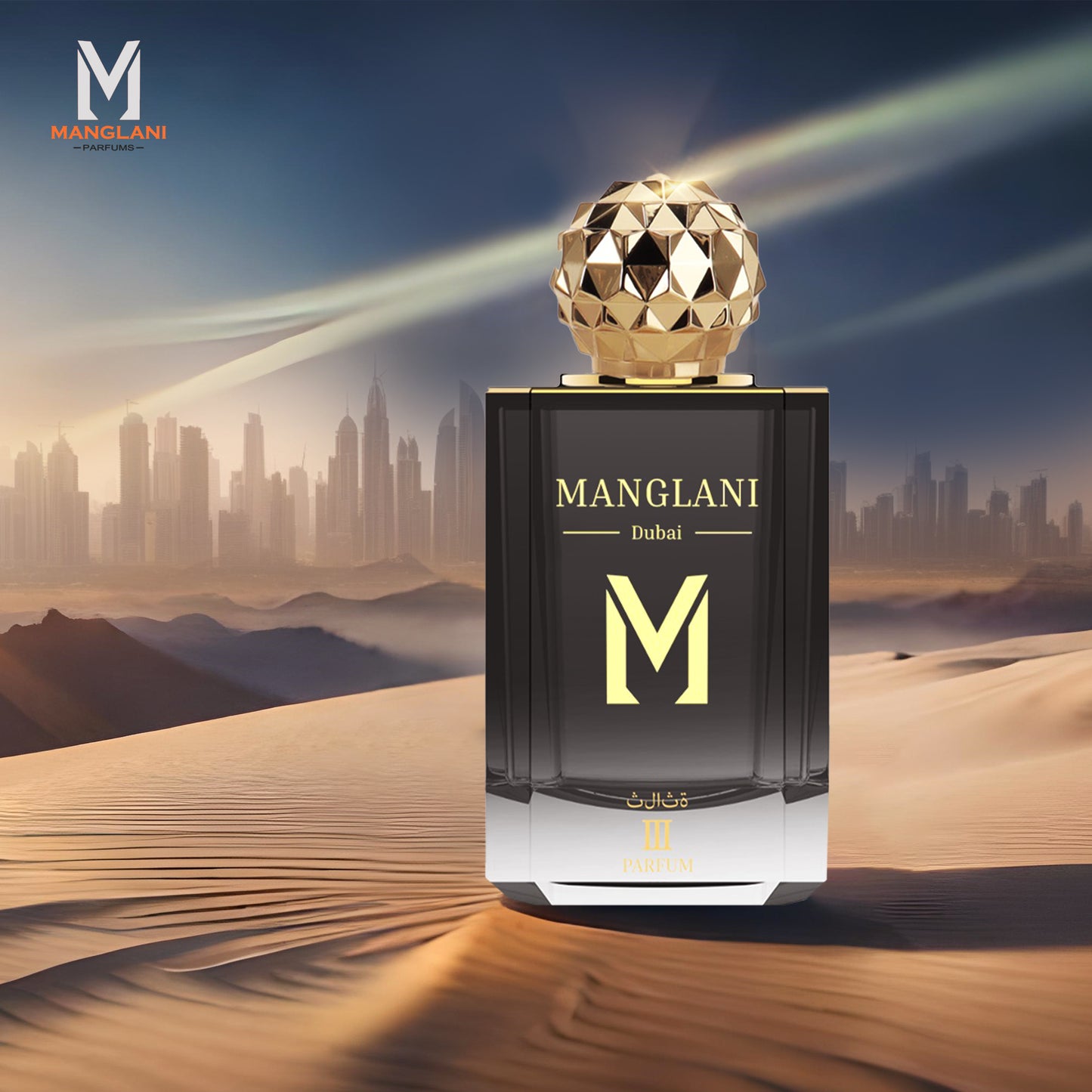 MANGLANI - III - ثلاثة - Man - 3.4 ounce 100 ml