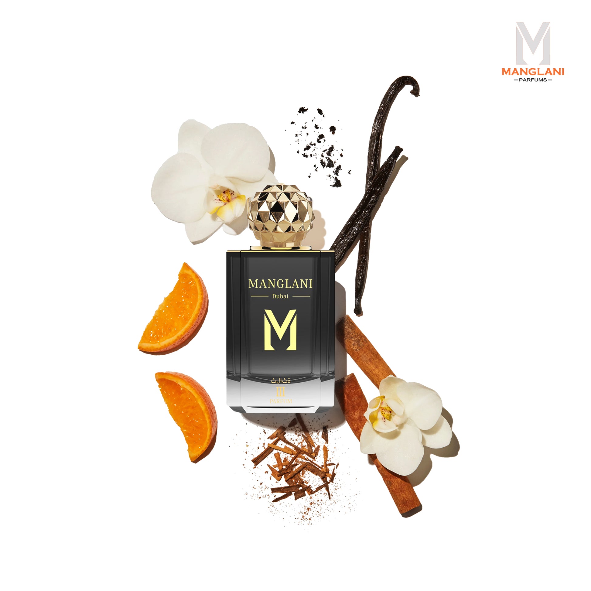MANGLANI - III - ثلاثة - Man - 3.4 ounce 100 ml